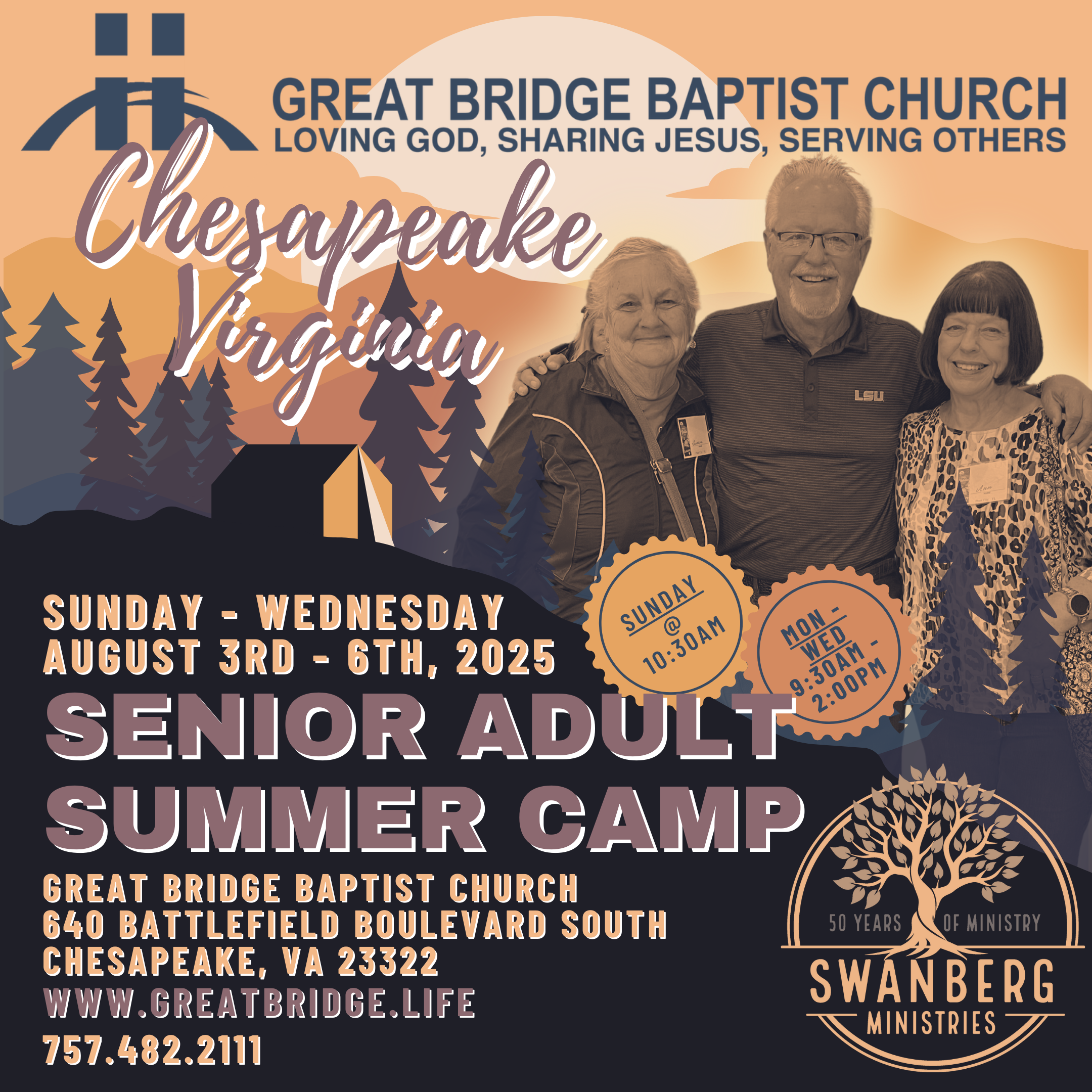 Senior Adult Summer Camp - Great Bridge