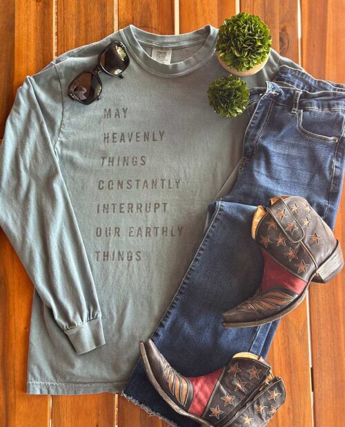 May Heavenly Things Long Sleeve shirt