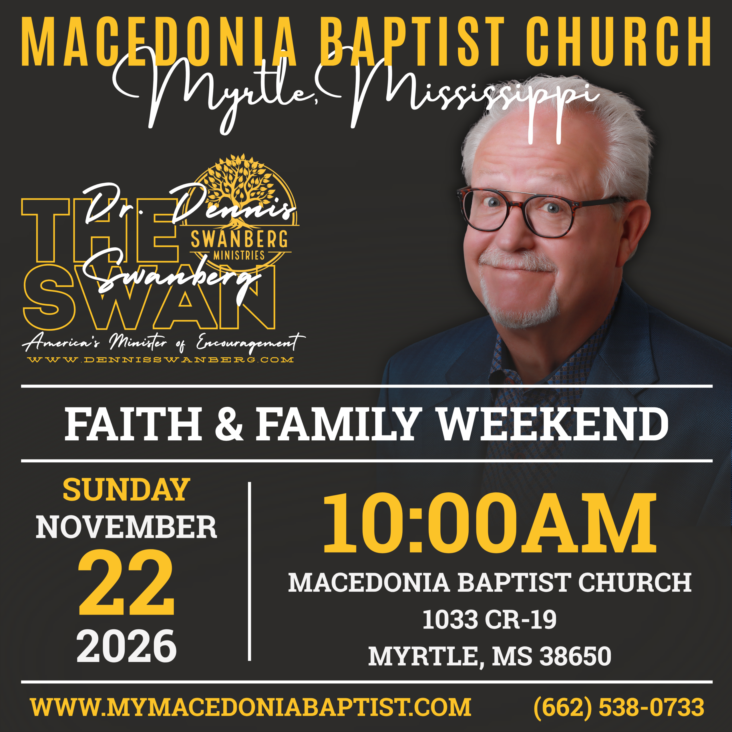 26.11.22 – Macedonia Baptist Church – Myrtle, MS