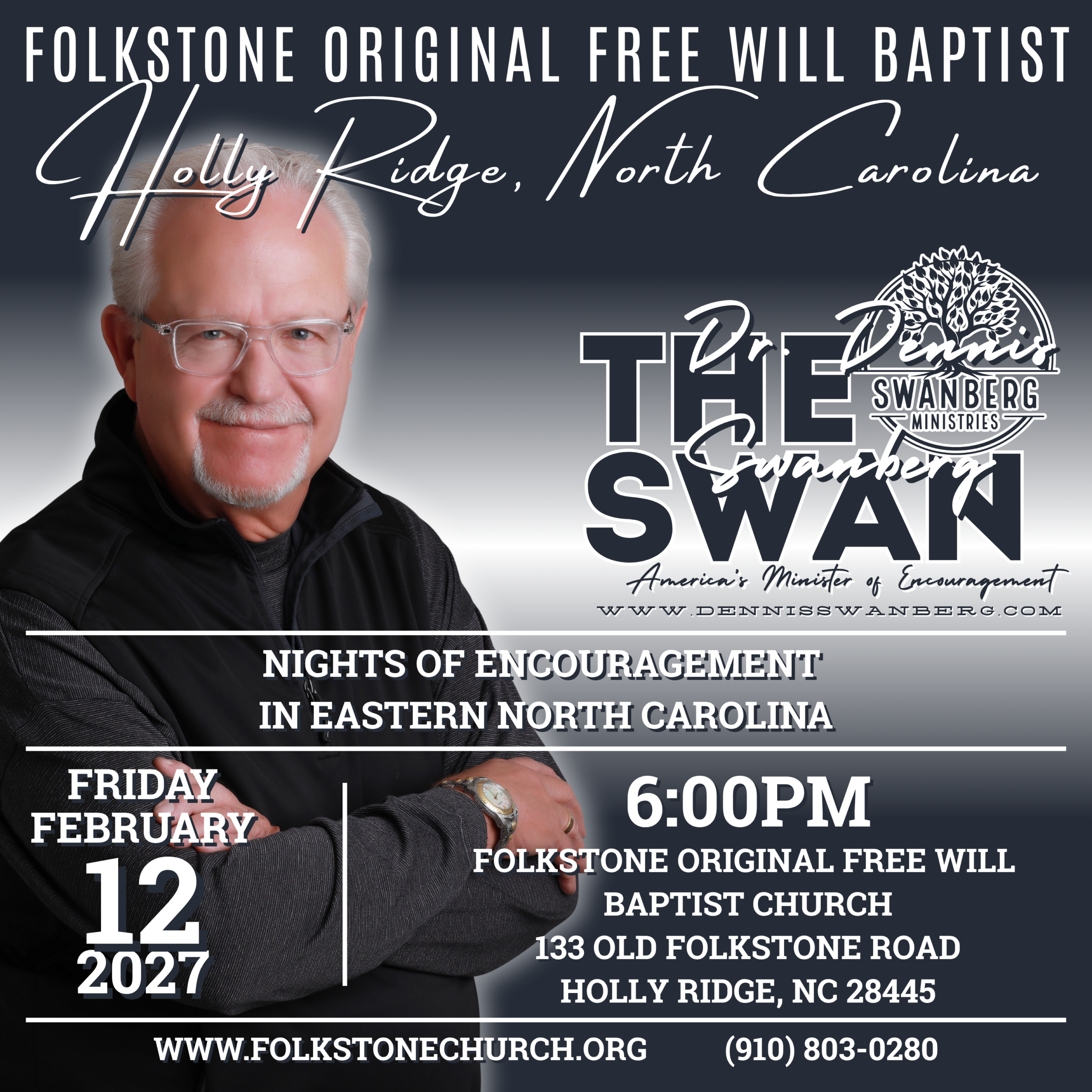 27.02.12 – Folkstone Original Free Will Baptist – Holly Ridge, NC Dennis Swanberg Folkstone Original Free Will Baptist