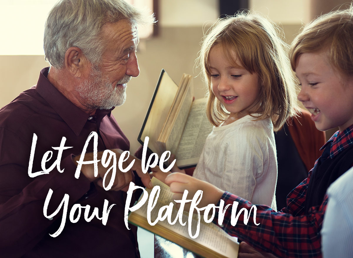 Let Age Be Your Platform Blog By Dennis Swanberg